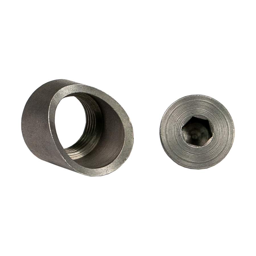O2 Sensor Bung - 18mm - Angled