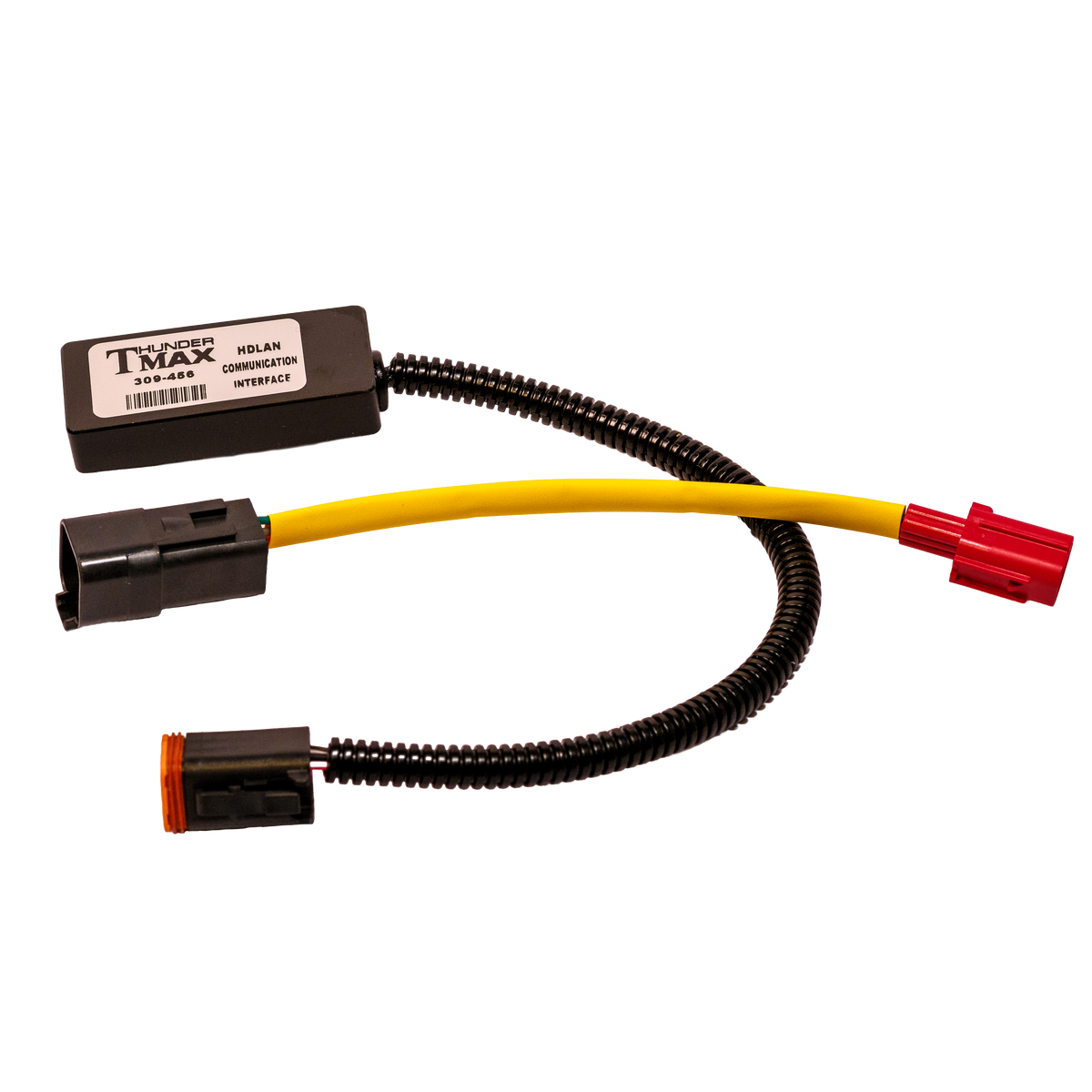 ThunderMax 309-456 HDLAN communication module with yellow and black connector leads