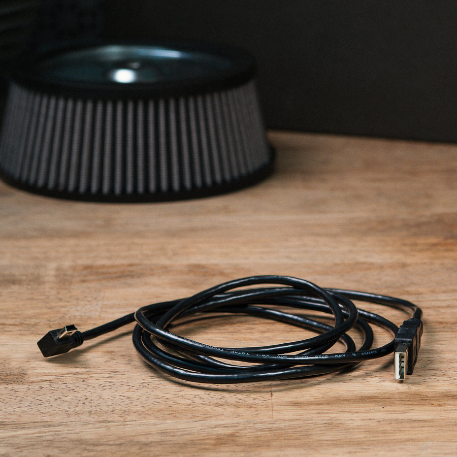 Mini-USB Data Cable - 6' - 90 Degree