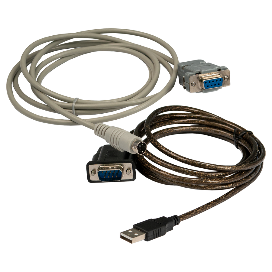 Serial Data Cable/USB to Serial Adapter Combo