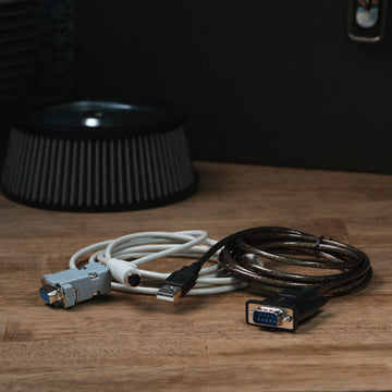 Serial Data Cable/USB to Serial Adapter Combo