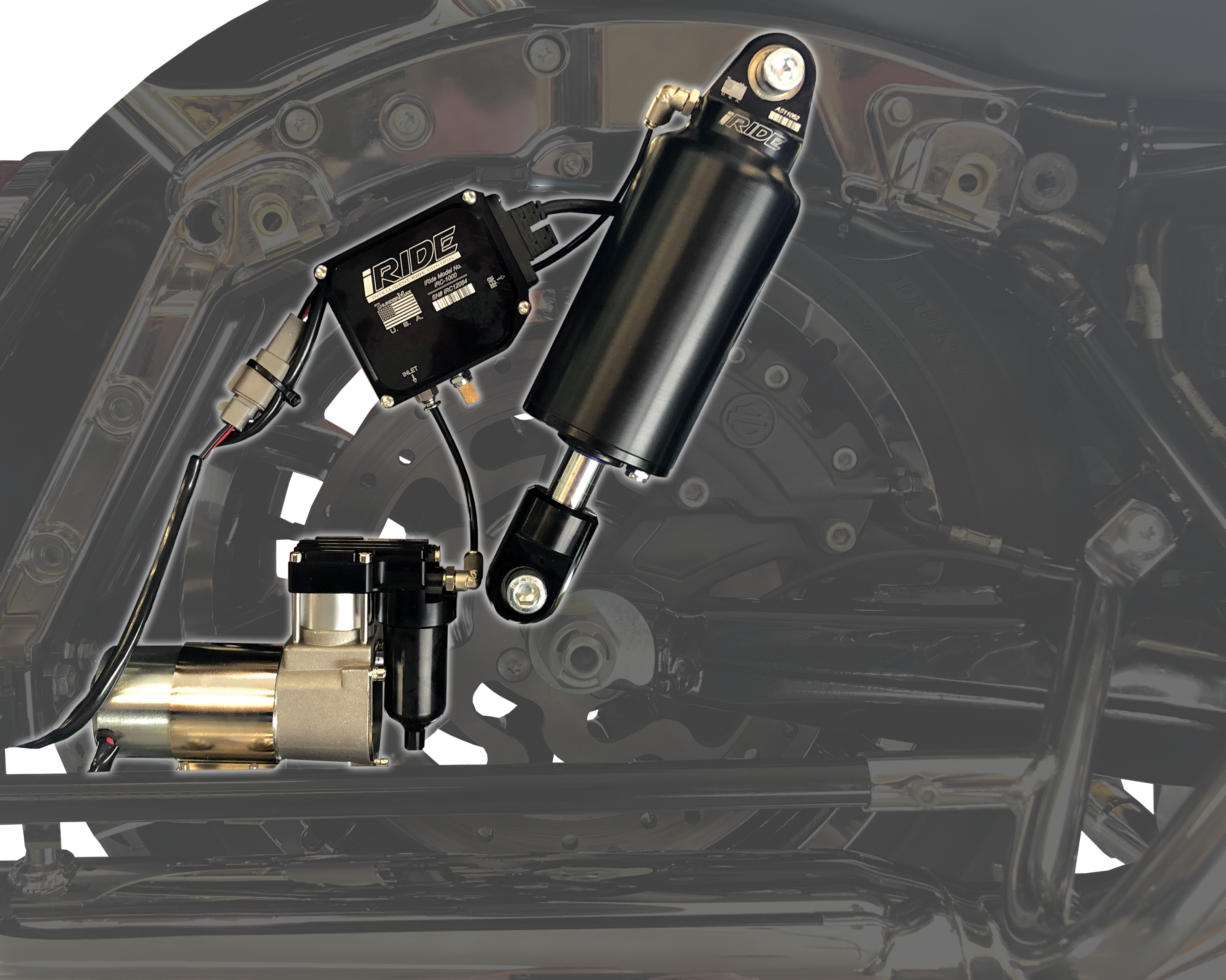 素晴らしい品質 for Suspension Active Rear & Front iRIDE 2014 Touring 2020 - 照明器具